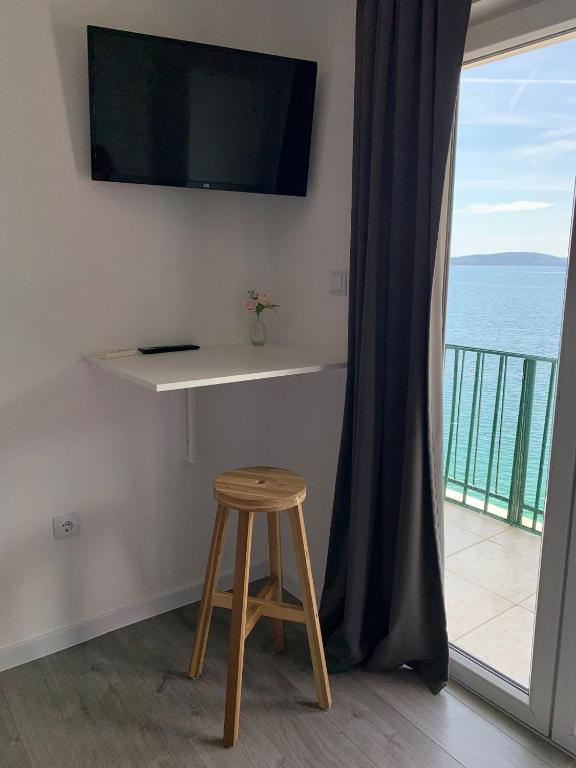 Nespecifikovaný výhled na moře nebo výhled na moře při pohledu z apartmánu