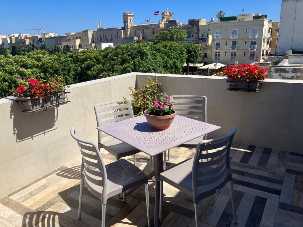 Balkón nebo terasa v ubytování Victoria Penthouse