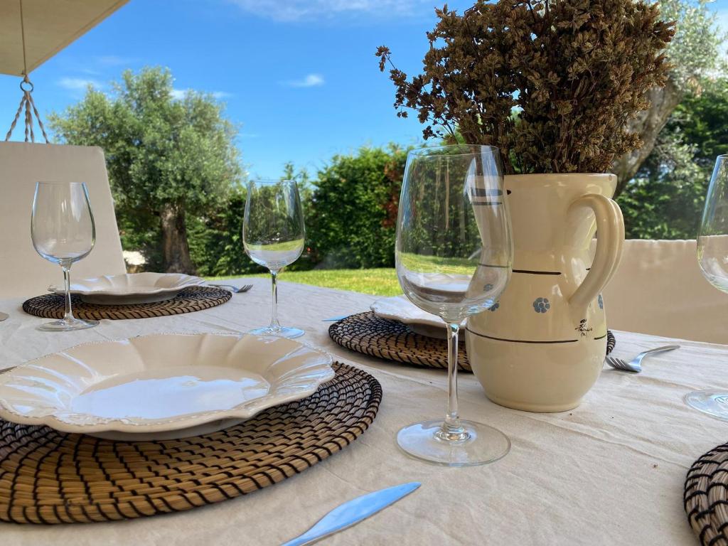 Nápoje v ubytování Villa Giulio Polignano