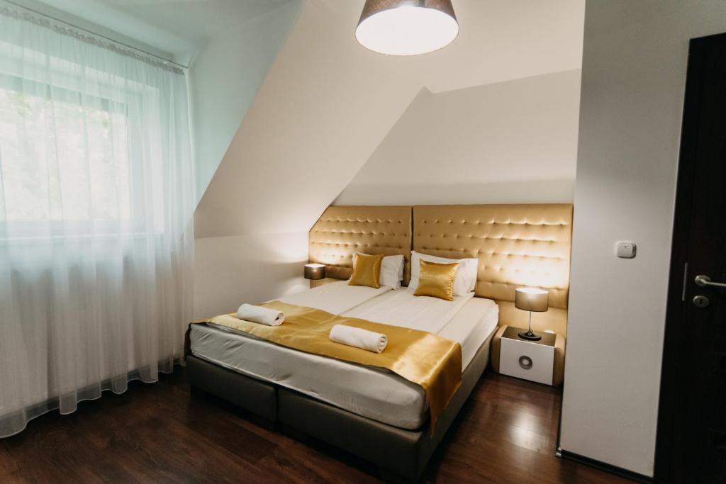 Postel nebo postele na pokoji v ubytování Palma Superior