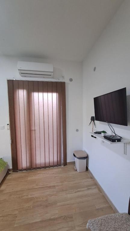 TV a/nebo společenská místnost v ubytování Spasic Apartments Sutomore