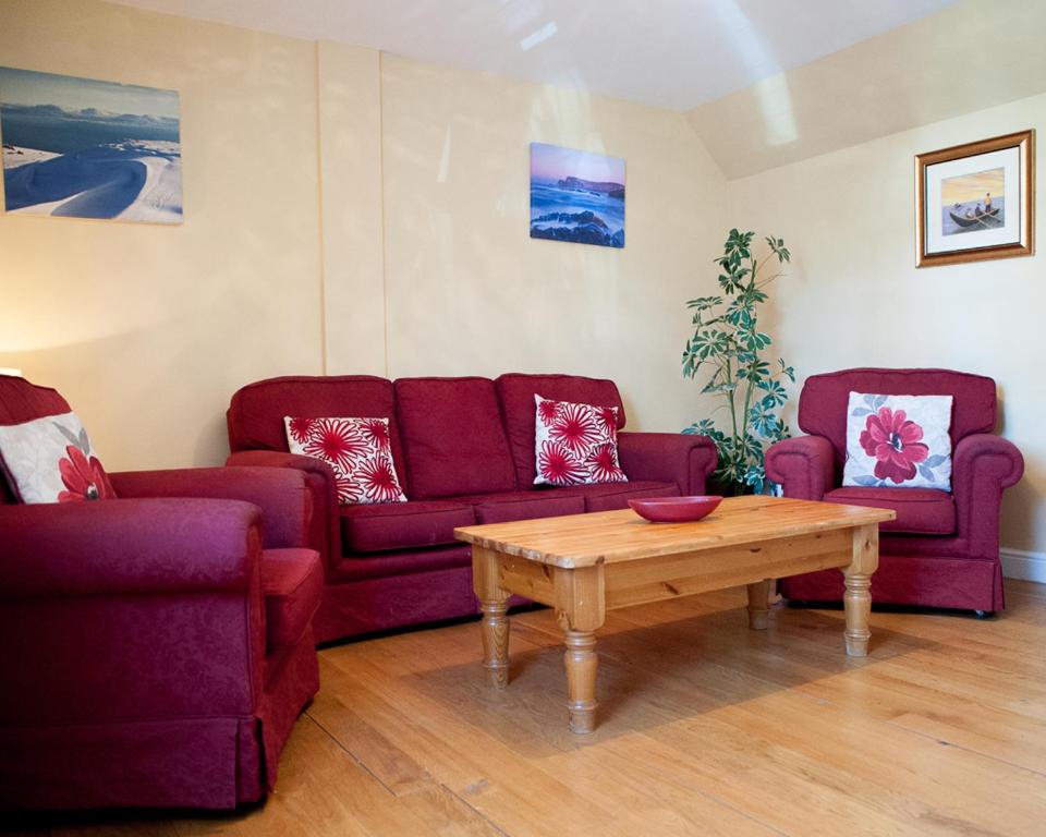 Posezení v ubytování Slieve League Lodge