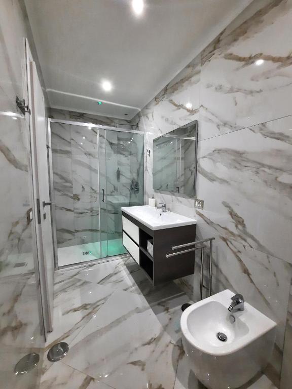 Kúpeľňa v ubytovaní Re Ferdinando Apartment