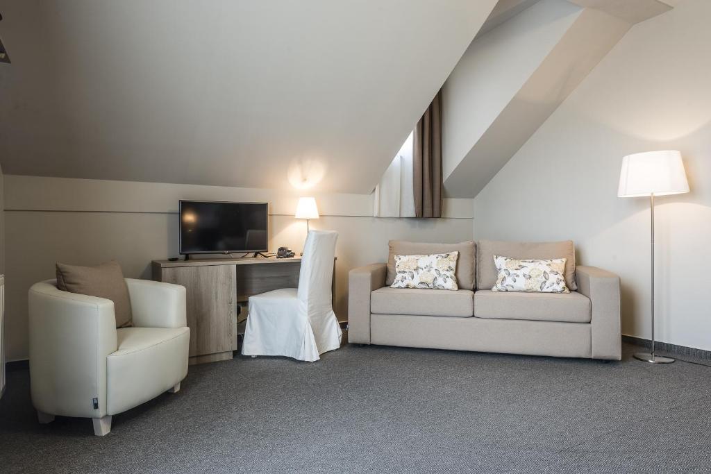 Posezení v ubytování Levendula Hotel