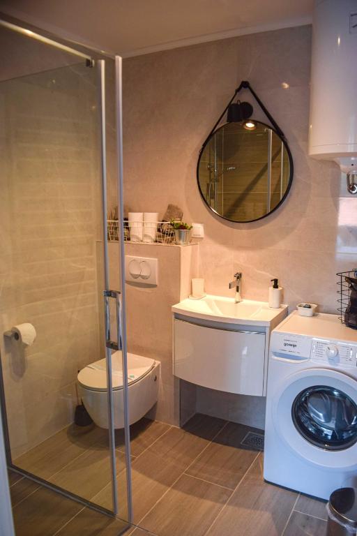Kúpeľňa v ubytovaní Studio Apartments Anija