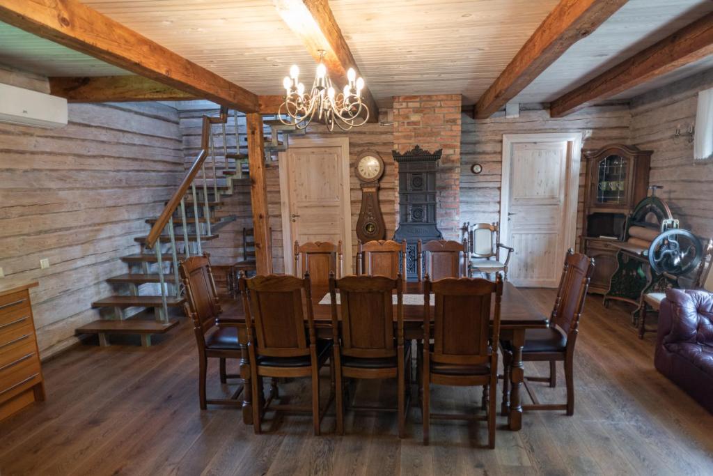 Posezení v ubytování Kernuti House