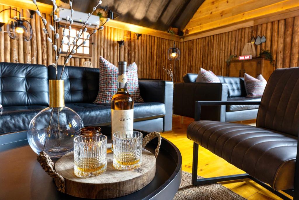 Posezení v ubytování North Star Beach Suites