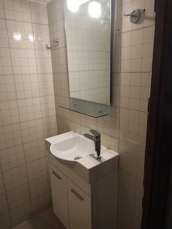 Koupelna v ubytování Anthoula House Sarti