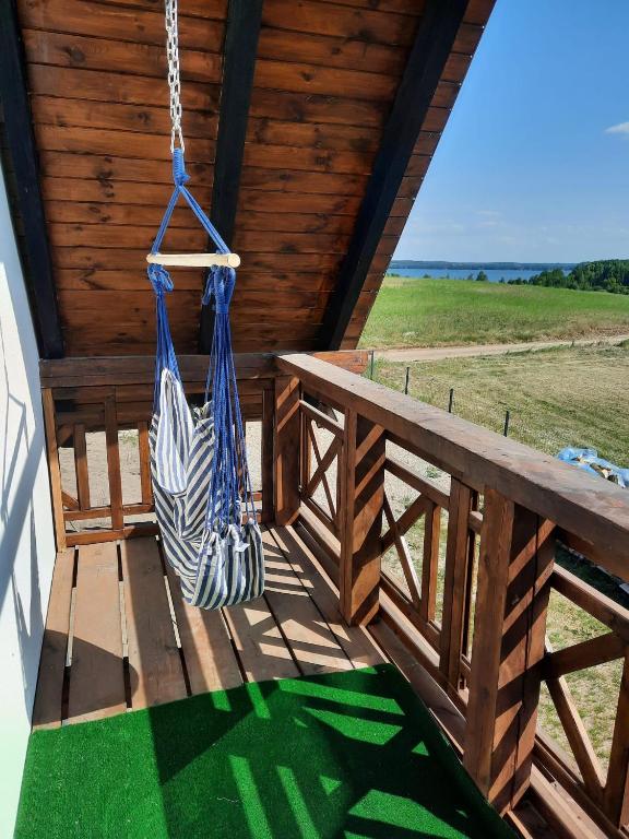 Balkón alebo terasa v ubytovaní Mazurska Sielanka