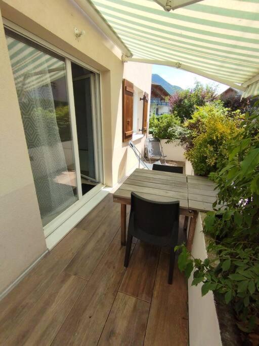 Balkón nebo terasa v ubytování Appartement 46