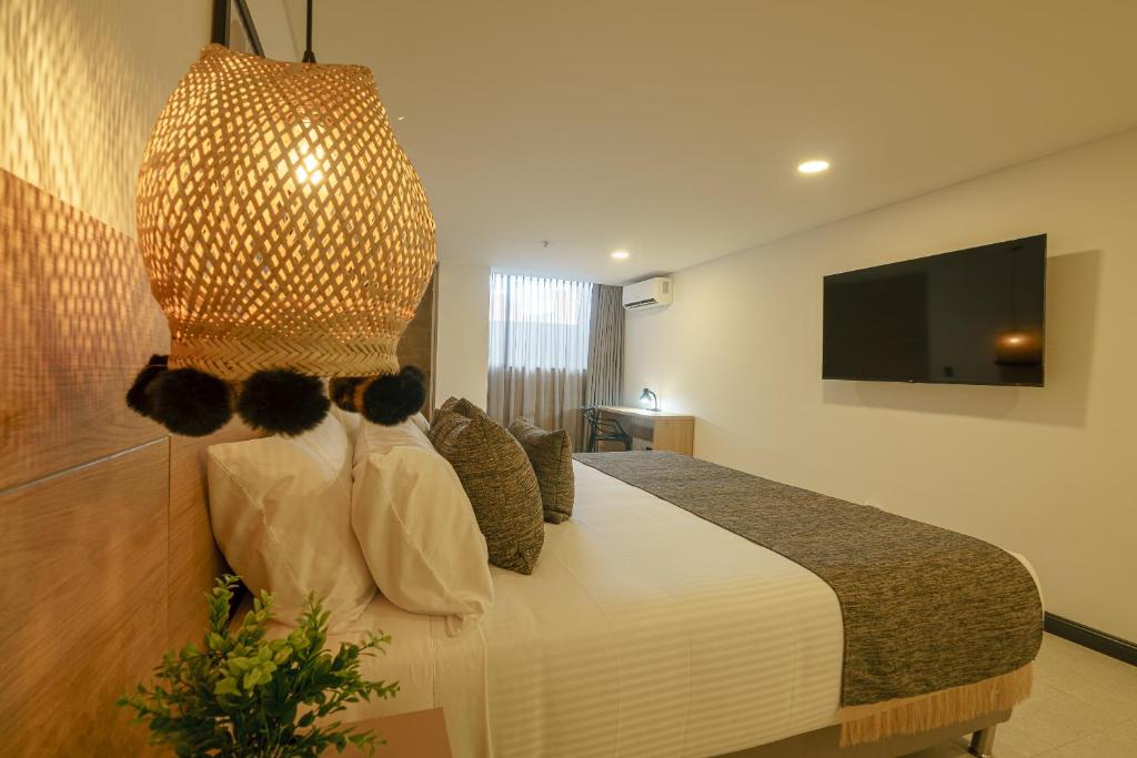 Televisyen dan/atau pusat hiburan di First Class Hotel