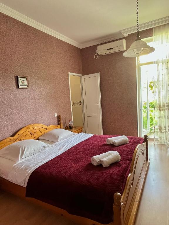 Postel nebo postele na pokoji v ubytování Elegance