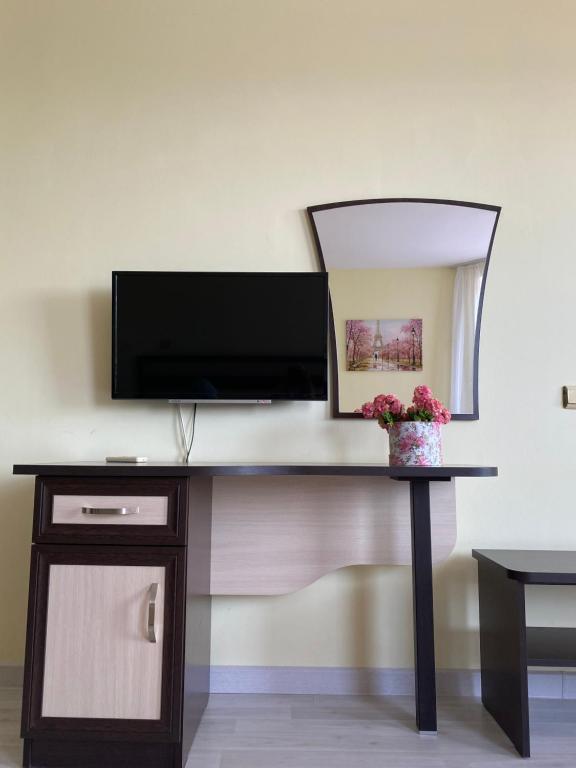 TV a/nebo společenská místnost v ubytování Perla South Beach