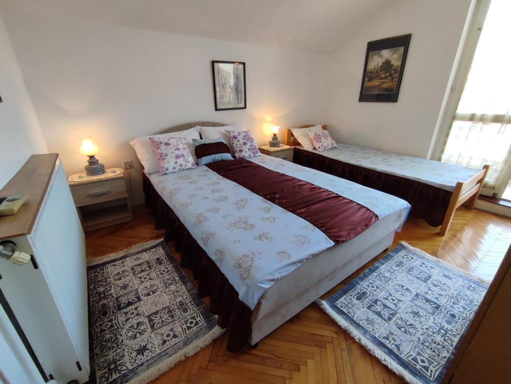 Postel nebo postele na pokoji v ubytování Smestaj Vella