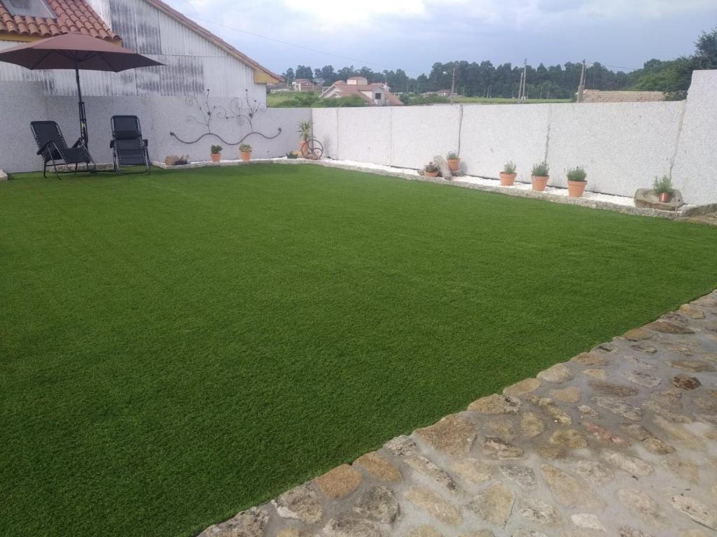Vonkajšia záhrada v ubytovaní Casita con encanto entre viñedos