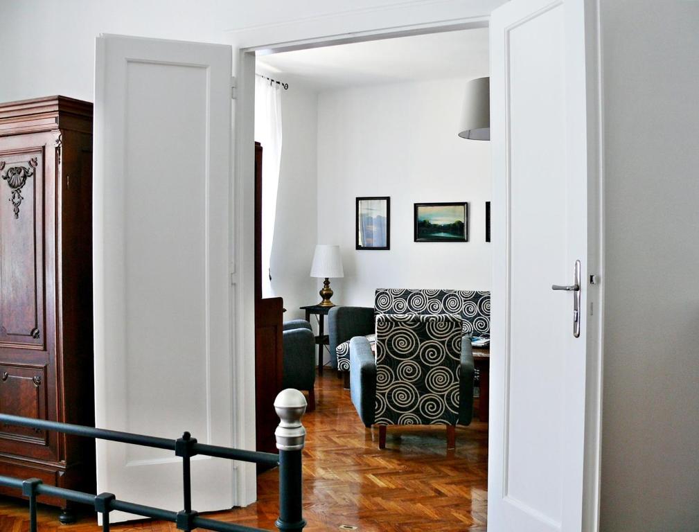 Posezení v ubytování M&M Apartment