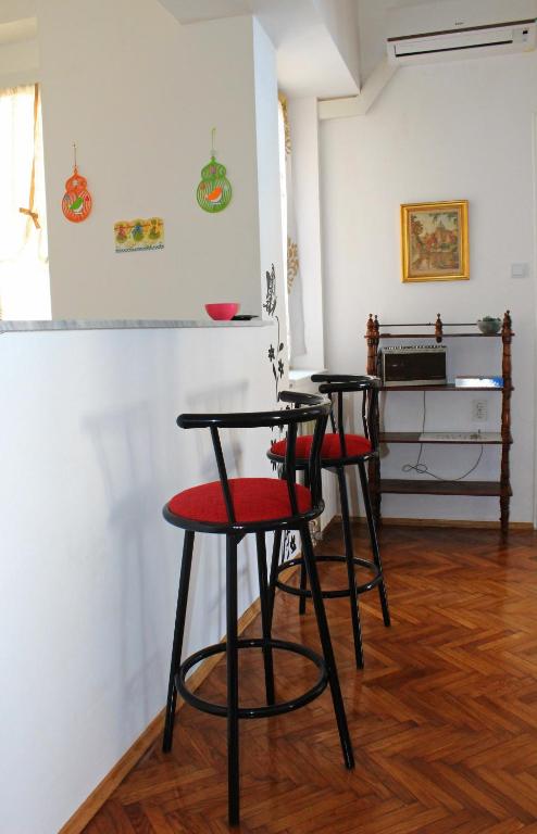 Kuchyň nebo kuchyňský kout v ubytování M&M Apartment
