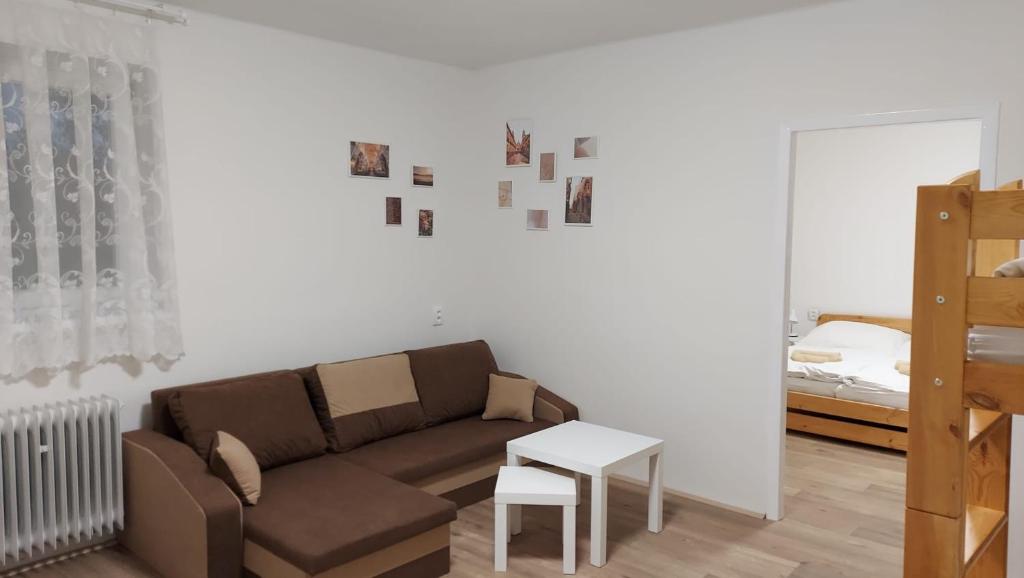 Posezení v ubytování Apartmán Velehrad