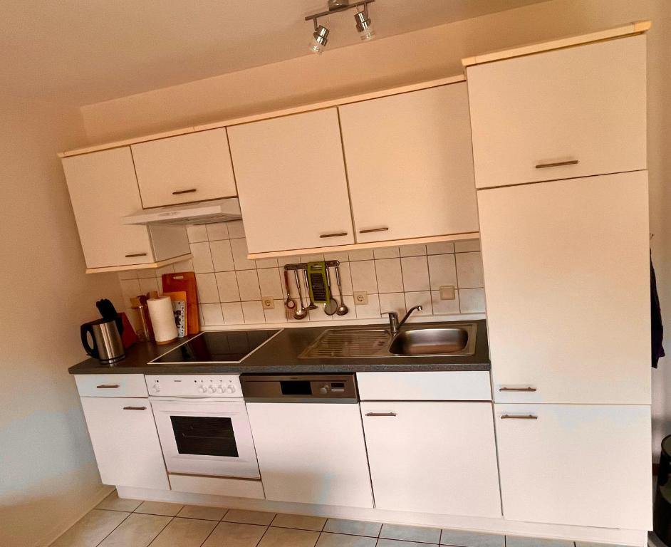 Kuchyň nebo kuchyňský kout v ubytování Holiday Home Vila Mare