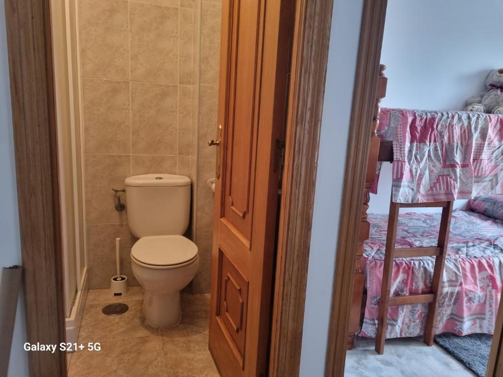 Koupelna v ubytování Triplex corral(centro grove)