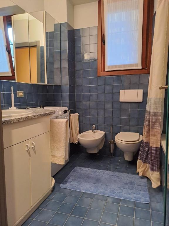 Koupelna v ubytování Casa Acquerello