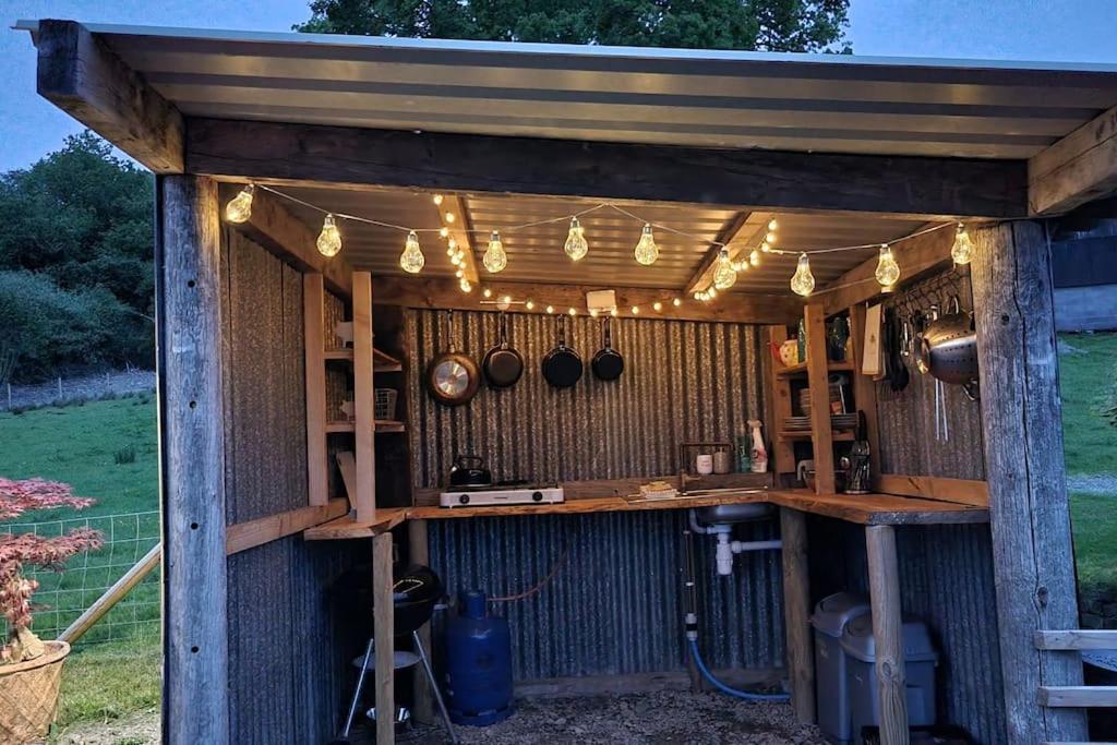 Fotografie z fotogalerie ubytování Bronfelen Yurt v destinaci Cynghordy
