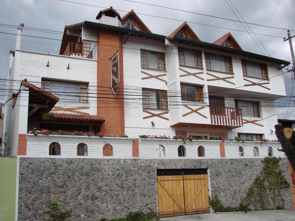 Budova, kde se aparthotel nachází