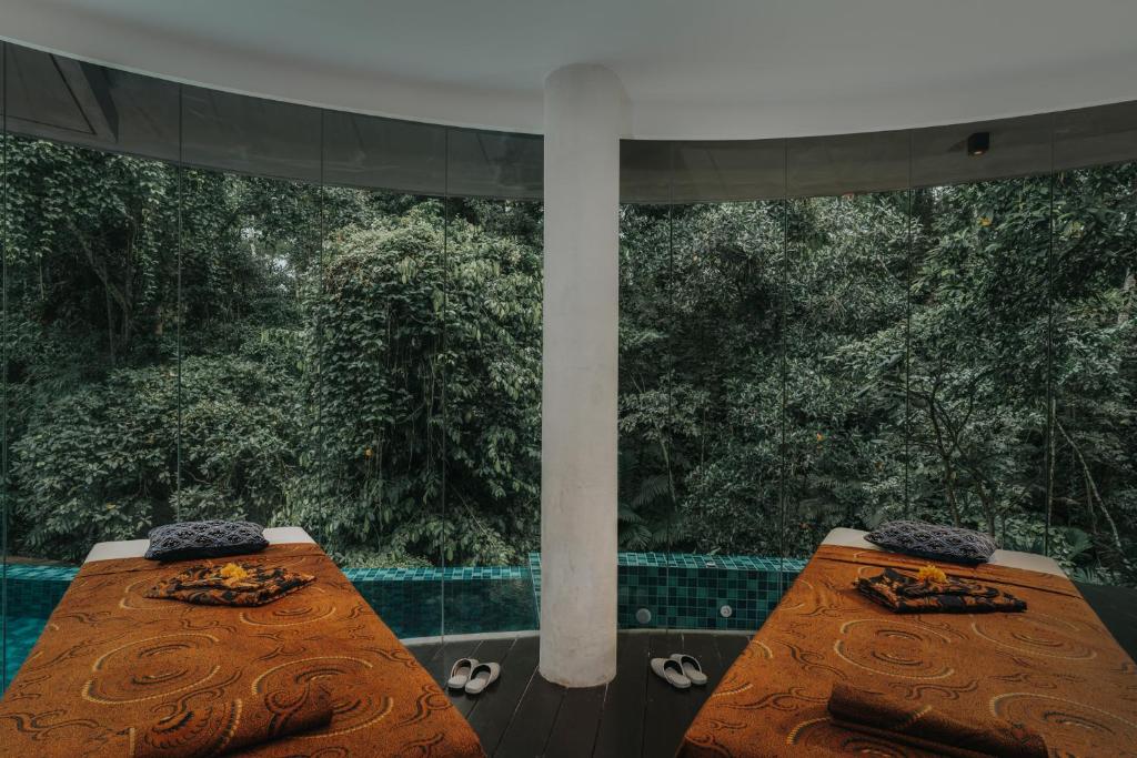 Bazén v ubytování The Ning Resort Ubud nebo v jeho okolí