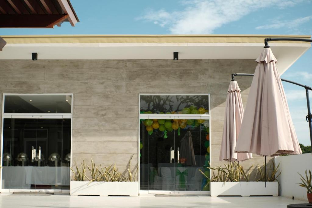 Balkón nebo terasa v ubytování Bambu Suites