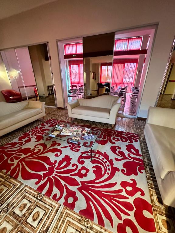 Posezení v ubytování Hotel Napoleon