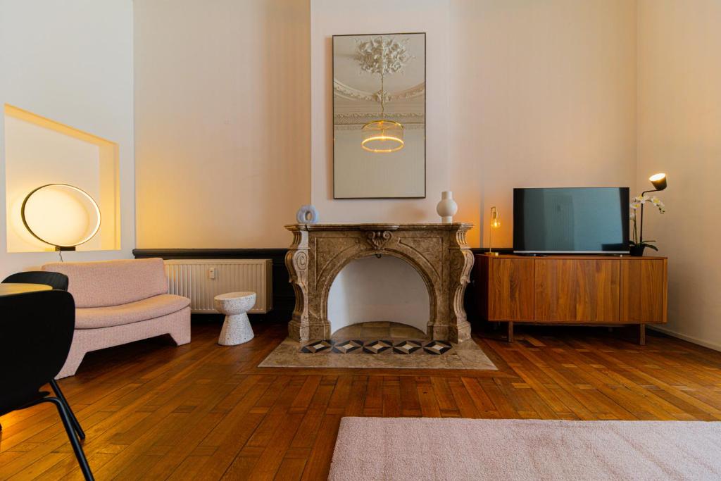 Μια τηλεόραση ή/και κέντρο ψυχαγωγίας στο Garden Guillemins Station