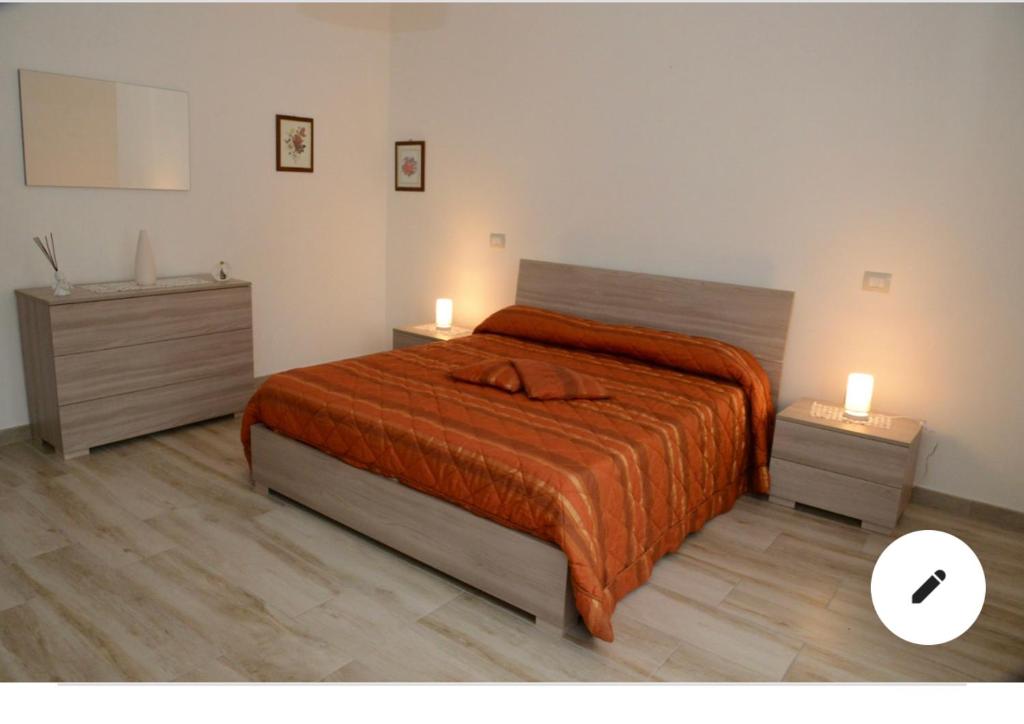 Lova arba lovos apgyvendinimo įstaigoje Appartamento a 2,5 da Lecce