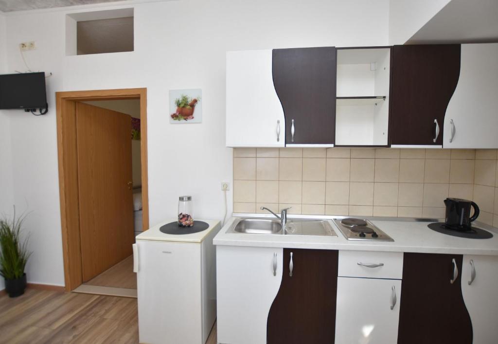 Kuchyňa alebo kuchynka v ubytovaní Apartments ATM