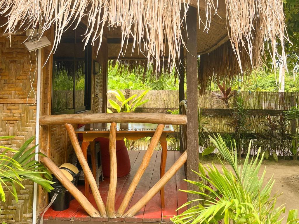 Zahrada ubytování Siargao Tropic Hostel