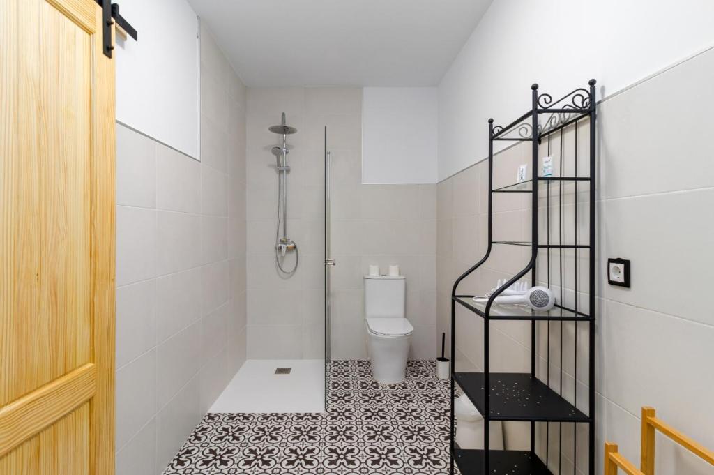 Koupelna v ubytování Apartamentos El Bosque De Cubas
