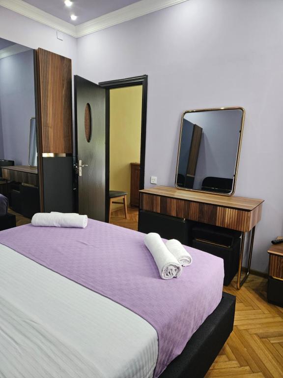 Postel nebo postele na pokoji v ubytování Tamaris-home