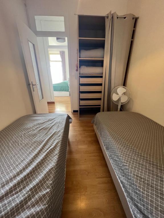 Posteľ alebo postele v izbe v ubytovaní Frontiere de Monaco 3 Pieces Vue Mer