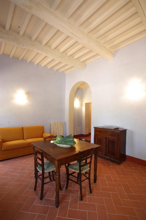 A seating area at Agriturismo Podere La Casa