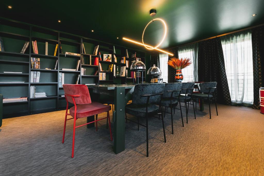 Posezení v ubytování Hotel Gartner