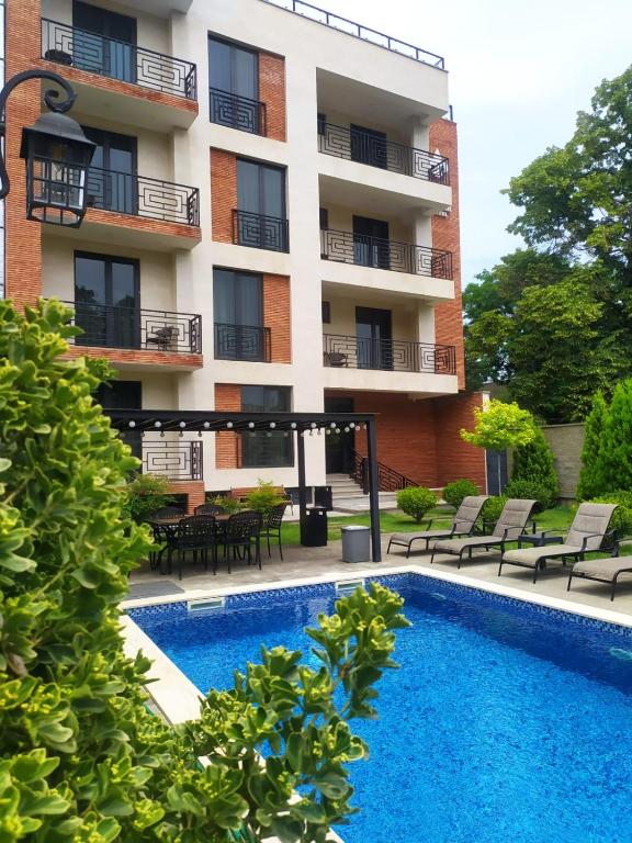 Bazén v ubytování Vinum Hotel nebo v jeho okolí