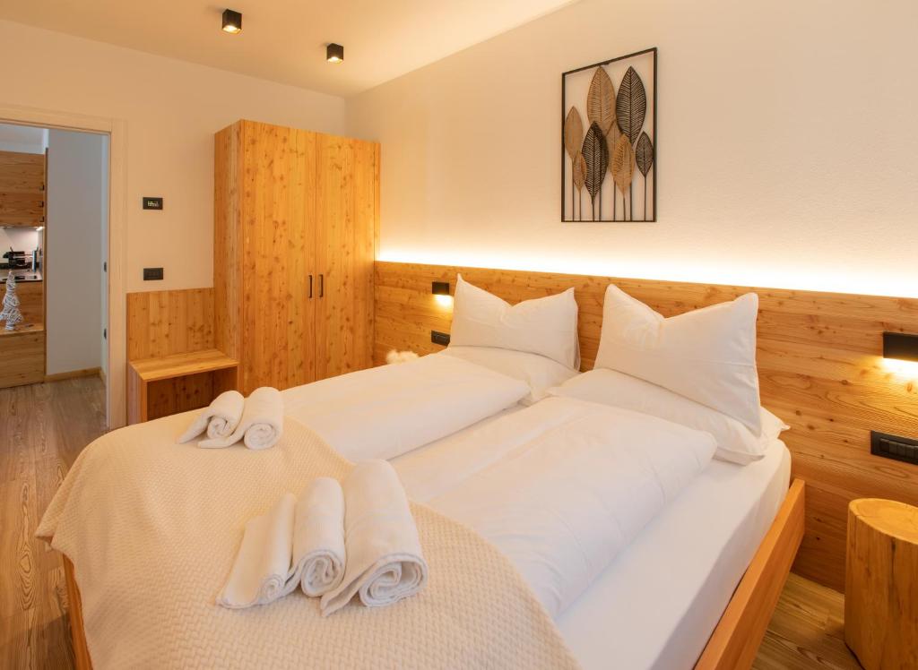 Posteľ alebo postele v izbe v ubytovaní Brenta Rosso - Charme Apartments