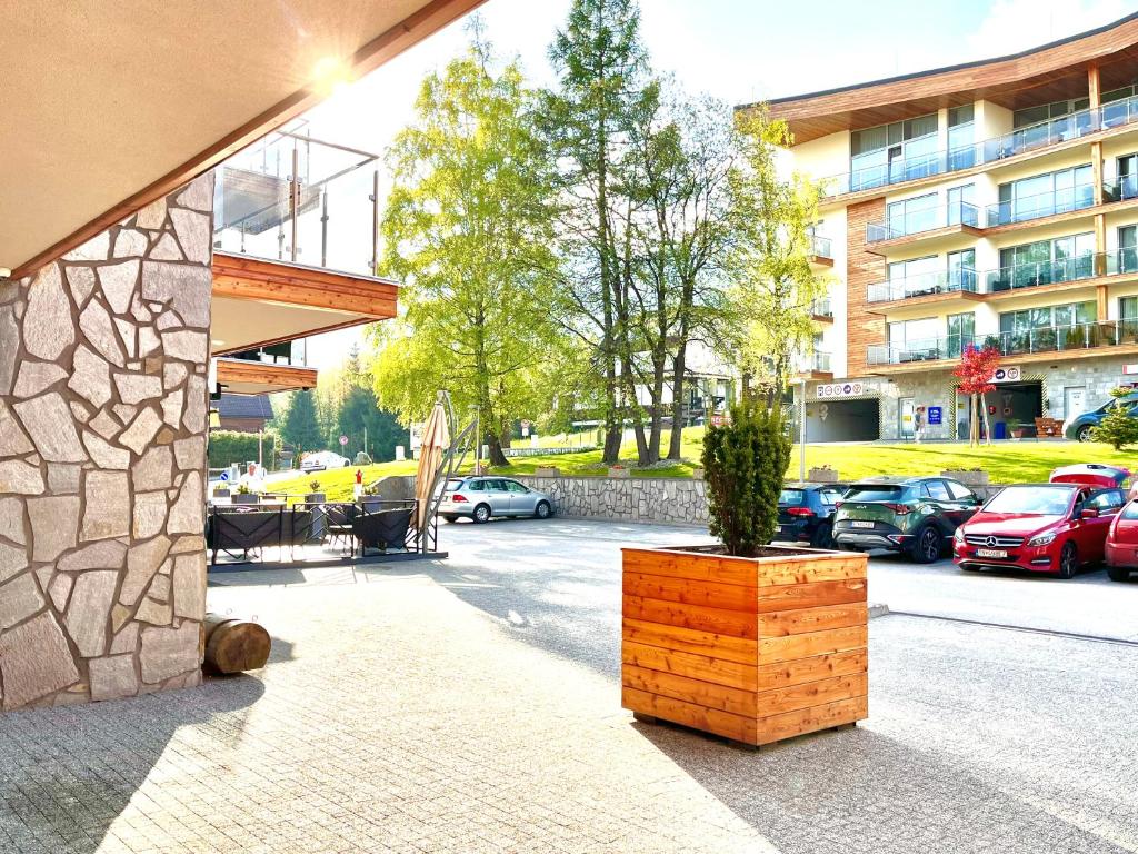 Budova, kde se apartmán nachází