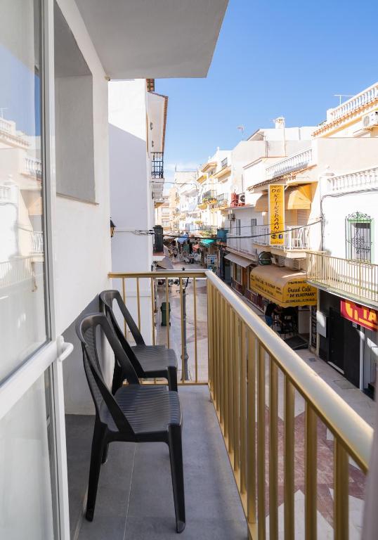 Balkon lub taras w obiekcie PLAYA CARIHUELA Apartamentos El CARMEN
