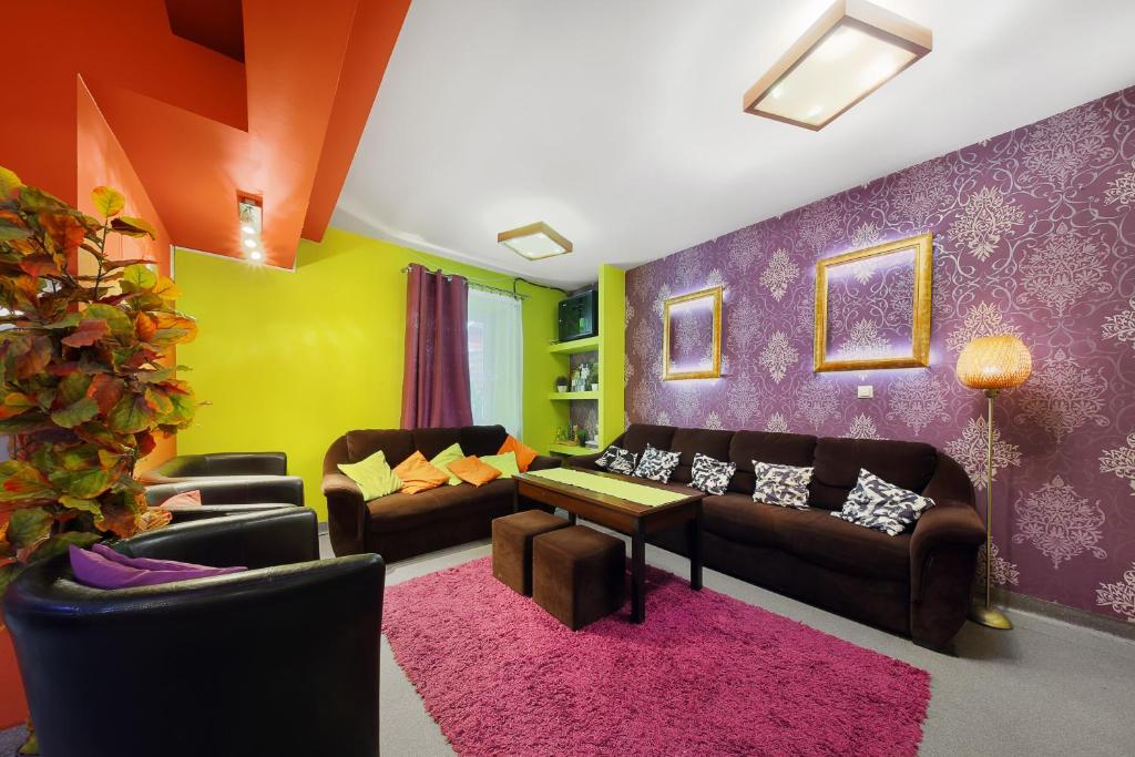 Posedenie v ubytovaní Moon Hostel Kraków
