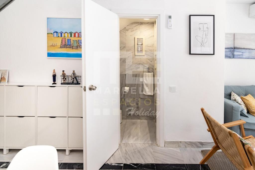 Kuchyň nebo kuchyňský kout v ubytování Marbella House 46 Duplex