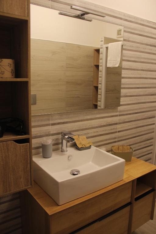 Koupelna v ubytování Casa Vacanze Sud e Magia