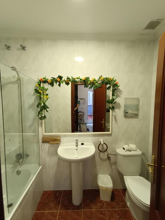Kúpeľňa v ubytovaní Estudios Santos