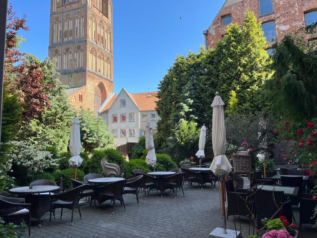 Zahrada ubytování Haus Wullfcrona