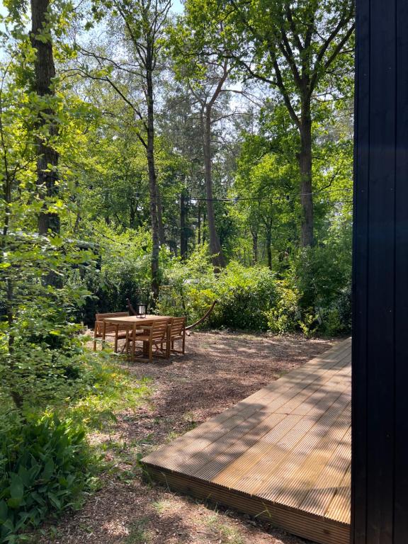 Zahrada ubytování Taiga tiny house