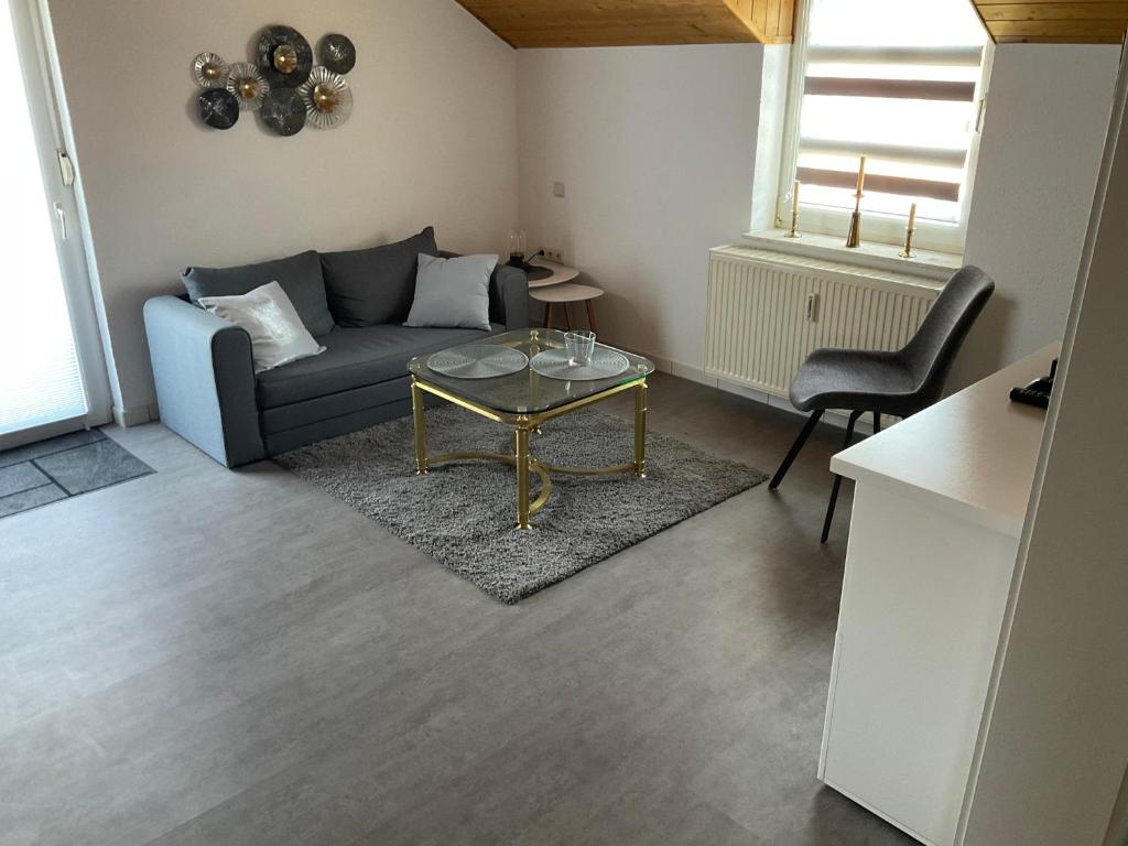 Posezení v ubytování Apartment Auszeit